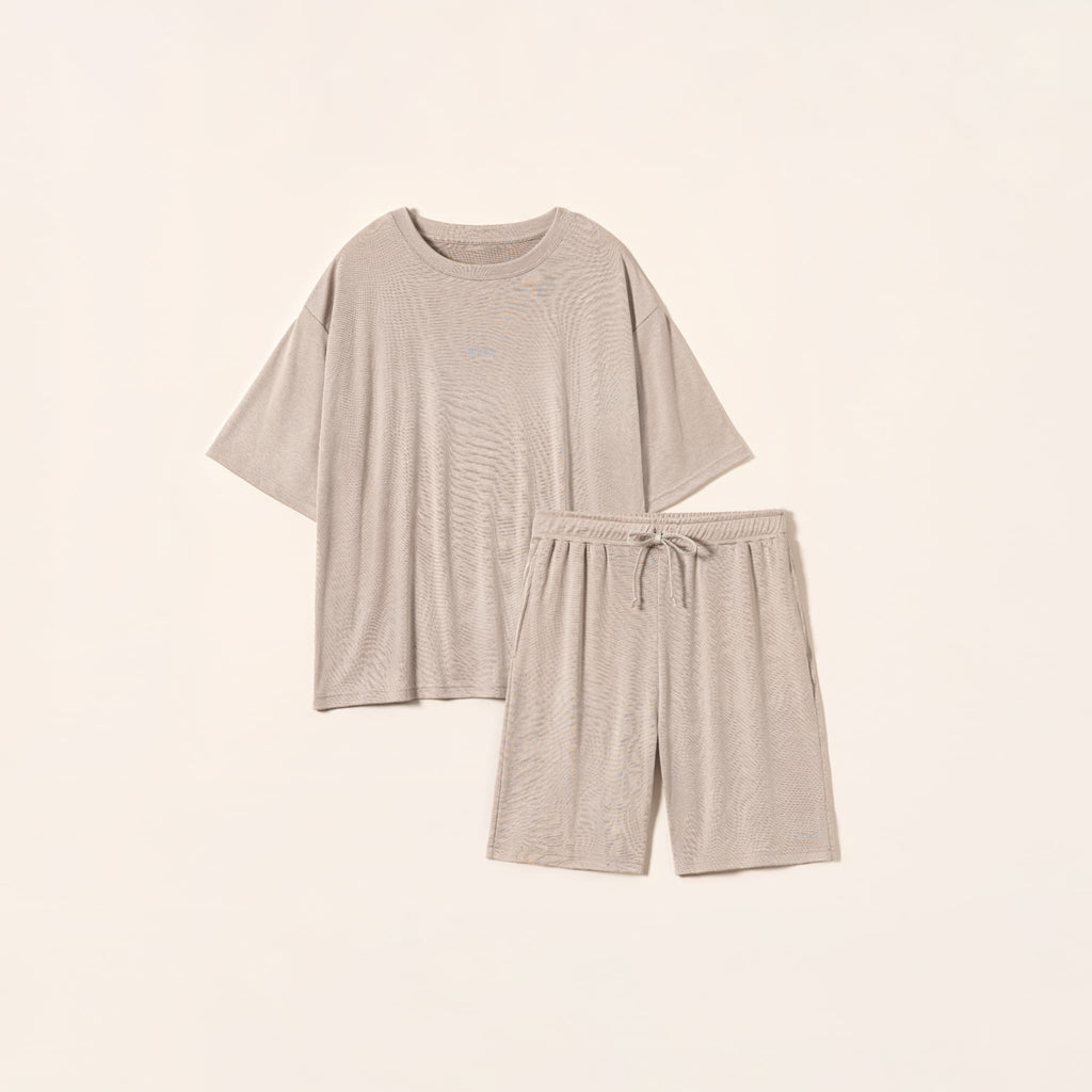 NUOLS CONDITIONING WEAR SLEEP ウォームグレー 上下セット